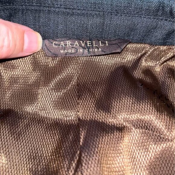 Caravelli Italy Black Suit Coat - Picture 3 of 12